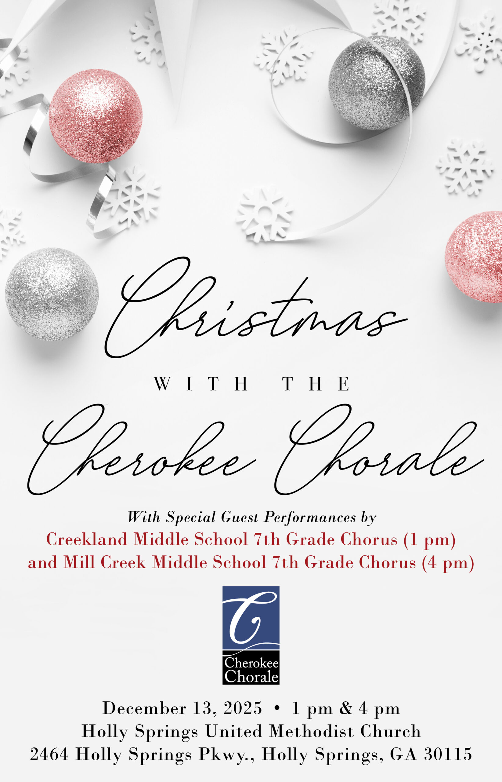 2025 Christmas Concert Promo Graphic